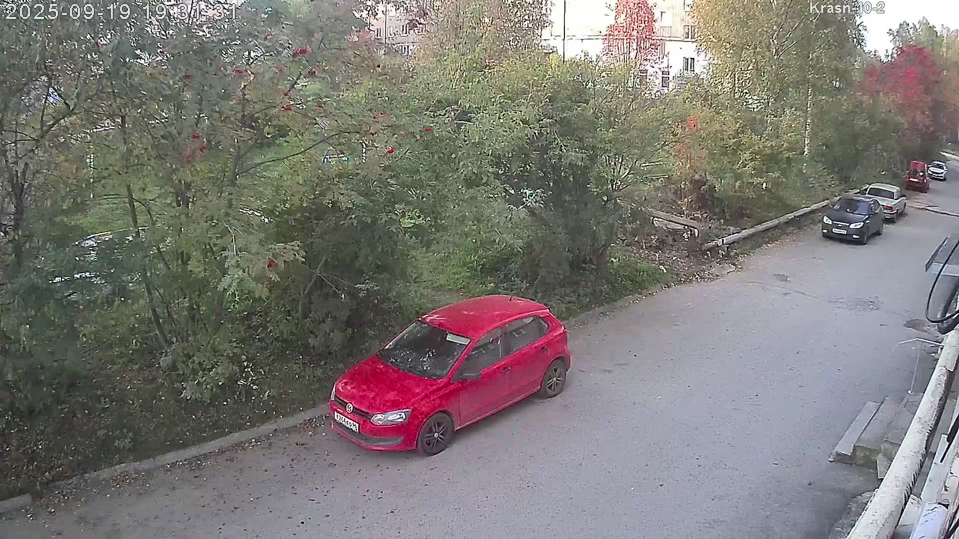 двор Красноармейская 10 (1 камера)